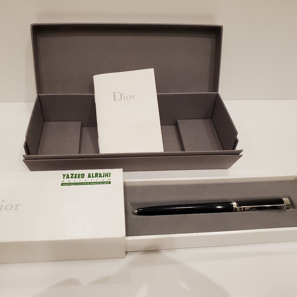 Christian Dior NIB Ballpoint Blue Pen